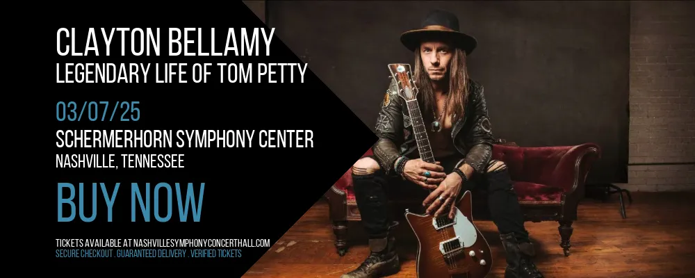 Clayton Bellamy - Legendary Life Of Tom Petty at Schermerhorn Symphony Center