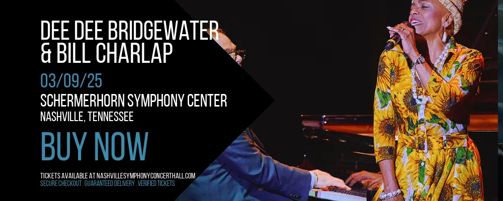 Dee Dee Bridgewater & Bill Charlap at Schermerhorn Symphony Center